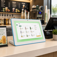 Tablette Android tout-en-un OEM ODM 10,1 pouces en forme de L, 1280*800 avec barre lumineuse LED