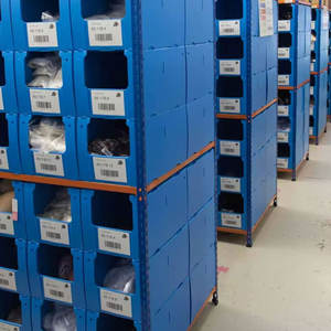 Kotak Penyimpanan Plastik PP Berongga dengan Bukaan Depan, Dapat Ditumpuk, dari Bahan Coroplast, untuk Penyimpanan Pakaian - Product Image 6