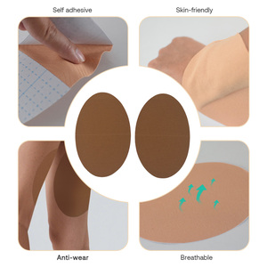 Algodón de alta elasticidad autoadhesivo interior del muslo evitar frotar la pierna Unisex almohadilla antifricción absorbente de sudor - Product Image 3