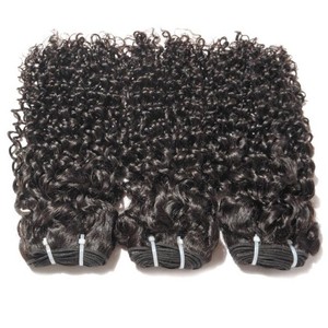 Cutícula completa alineada 100% pelo crudo indio sin procesar paquete Natural al por mayor camboyano mejor rizado extensiones de cabello negro - Product Image 3