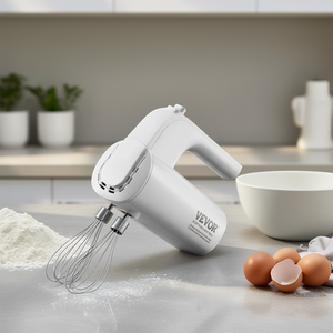 Batteur à main DB 200W 5 vitesses Turbo Boost, fouet électrique pour la pâtisserie avec crochets à pâte et fouets - Product Image 2