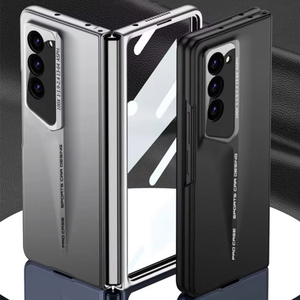 Fundas DE PROTECCIÓN DE PANTALLA integradas con película de diseño de hoja ultrafina para Samsung <span class=keywords><strong>Z</strong></span> Fold6 cubierta a prueba de golpes de plástico duro - Product Image 6