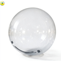 Balle géante gonflable transparente pour marcher sur l'eau, en PVC, balle humaine transparente, balle flottante pour la mer, la piscine, les sports nautiques