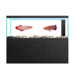 <span class=keywords><strong>ตู้</strong></span><span class=keywords><strong>ปลา</strong></span>ทองขนาดใหญ่แบบตั้งพื้นพร้อมระบบกรองด้านล่างและตู้กระจก<span class=keywords><strong>ใส</strong></span>พิเศษสำหรับห้องนั่งเล่น - Product Image 2