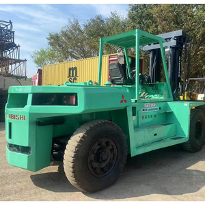 Montacargas Mitsubishi FD150 usado de segunda mano con motor diésel de 15 toneladas en venta - Product Image 1