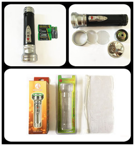 Đèn pin sắt kiểu cũ 2D pin khô phù hợp với các thị trường như Panama, Peru, bờ biển ngà, vv - Product Image 3