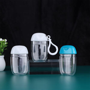 Рекламная акция, 30 мл, розовые, красные прозрачные пластиковые бутылочки для дезинфицирующего средства для детей, для мытья рук, контейнеры для лосьона для рук с материалом ABS для путешествий - Product Image 1