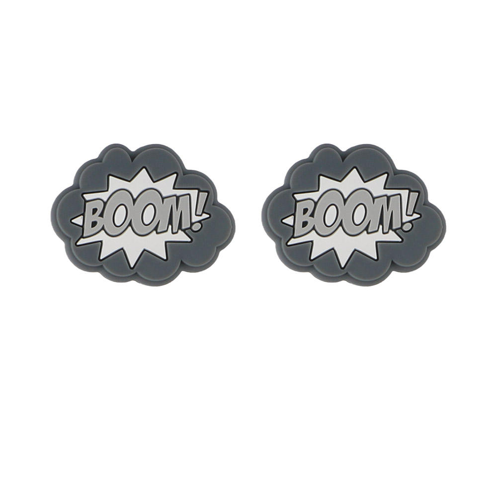 ลูกปัดบูมโฟกัส SA266สีเทาสลัว