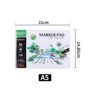 Giorgione G-MK30 110GSM Coton 30 <span class=keywords><strong>feuilles</strong></span> A3/A4/A5 Bloc de papier personnalisé pour artistes, <span class=keywords><strong>dessin</strong></span> et aquarelle, échantillon gratuit - Product Image 3