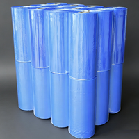 Film en rouleau PVC souple transparent anti-rayures de qualité alimentaire écologique pour la protection des surfaces, brillant, taille et épaisseur personnalisées