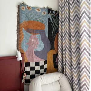 Couverture Décorative Nordique Décontractée pour <span class=keywords><strong>Chambre</strong></span> à Coucher – <span class=keywords><strong>Tapisserie</strong></span> Murale Promotionnelle - Product Image 5