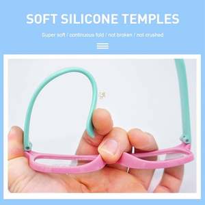 Gafas para Niños con Marco Óptico Cuadrado de Moda 2025, con Logotipo Personalizado, Anti Luz Azul, para Niños y Niñas - Product Image 5