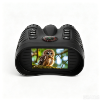 Jumelles de vision nocturne rechargeables NV2185 4500mAh 4K 36MP avec zoom 7X, IR furtif 850nm, observation tout noir, boussole, portée 500m – Idéal comme cadeau