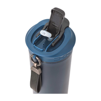 Bouteille d'eau filtrante portable OEM Filtertech P5 en plastique avec mousqueton pour survie, randonnée, camping, escalade et sécurité en extérieur