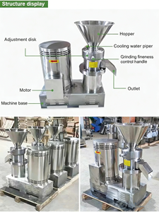 เครื่องทำเนยถั่วอัตโนมัติ Mkina Tahini Maker สำหรับทำเนยแมคคาเดเมีย เนยกระเทียม เครื่องผสมเนยถั่วลิสงสแตนเลสสำหรับอุตสาหกรรม - Product Image 5