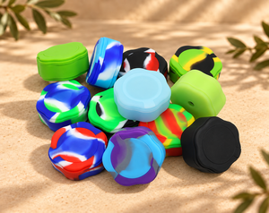 Premium Silicone Resin Grinder Non Stick Herb Grinder Custom Logo OEM Wholesale Smoking Accessories - Product Image 3