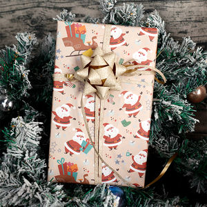 2025 Papel de regalo de Navidad de fábrica 70*95 cm Embalaje de papel de regalo - Product Image 6