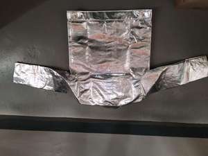 Traje a prueba de fuego aluminizado Aislamiento resistente al calor <span class=keywords><strong>para</strong></span> bombero - Product Image 5