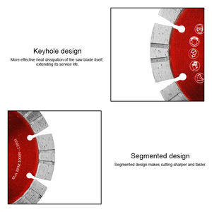 Yüksek kalite sıcak basın duvar disk kesici beton granit ve mermer kesme için elmas dairesel testere bıçak özelleştirilmiş yuvarlak - Product Image 3