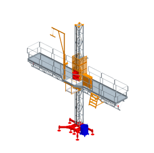 Plataforma <span class=keywords><strong>de</strong></span> trabajo <span class=keywords><strong>de</strong></span> escalada <span class=keywords><strong>de</strong></span> mástil, plataforma <span class=keywords><strong>de</strong></span> construcción <span class=keywords><strong>de</strong></span> piñón y cremallera, escalador <span class=keywords><strong>de</strong></span> mástil, <span class=keywords><strong>precio</strong></span> <span class=keywords><strong>de</strong></span> fábrica <span class=keywords><strong>de</strong></span> China - Product Image 1