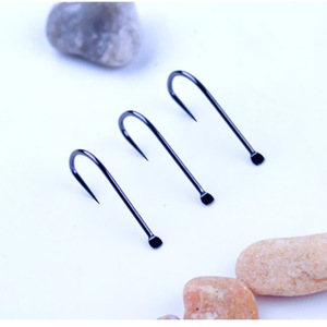 Hameçons de pêche BKK type Ise Ni taille 10 6 sans ardillon, à ardillon, pour pêche en eau douce, affûtage chimique - Product Image 2