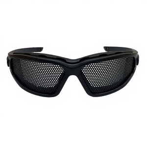 Lunettes tactiques en maille métallique SFB90, résistantes aux chocs, avec sangle supplémentaire, étui de rangement portable pour le paintball - Product Image 2