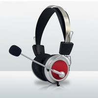 Headset Call Center Berkabel USB 3.5MM Laris untuk Anak-Anak dan Dewasa, Headband Over Ear