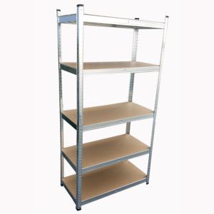 Estantería Metálica <span class=keywords><strong>de</strong></span> Acero sin Pernos <span class=keywords><strong>de</strong></span> 5 Niveles, Estantería Metálica Galvanizada sin Pernos - Product Image 1