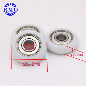 8*34*11 मिमी 608 असर शॉवर पार्ट्स गैटहाउस दरवाजा हार्डवेयर बाथरूम सहायक सेट स्लाइडिंग गेट व्हील - Product Image 4