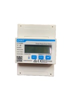 Compteur intelligent monophasé CHNT DDSU666 DTSU666 1P2W 80A 60A 220V 230V RS485 MODBUS Version anglaise ou chinoise CHNT Power Energy