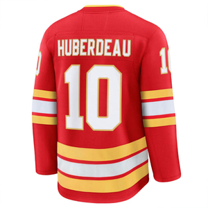 Men's Fully Stitched Hot Player Hockey-Jerseys <strong>Jonathan</strong> Huberdeau Mikael Backlund Jacob Markstrom Andrew Mangiapane Nazem Kadri - Product Image 2