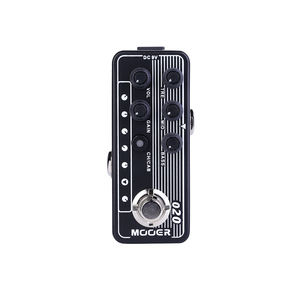 MOOER 020 BLUENO Pedal de efectos de guitarra Preamplificador digital de doble canal Altavoz de doble canal Pedal de simulación de gabinete - Product Image 1