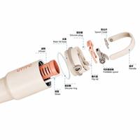 Couvercle de gobelet DualSip 2-en-1 avec bec verseur et paille pliable, avec infuseur à thé en acier inoxydable 304 pour gobelets de 30, 32 et 40 oz