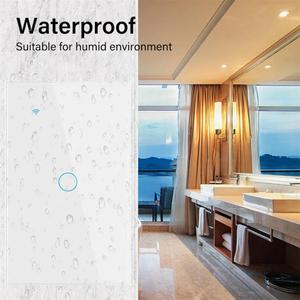 2025 새로운 스마트 홈 제품 tuya wifi 터치 중립 스위치 스마트 라이트 벽 스위치 N + L 1 <span class=keywords><strong>2</strong></span> 3 4 갱 강화 유리 패널 - Product Image 5