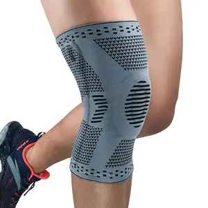 高品质廉价压缩篮球保护护膝弹簧护膝