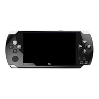 Console de jeu portable X6 de qualité supérieure avec boîte de jeux intégrée à 3000 lecteur de jeu portable multifonction