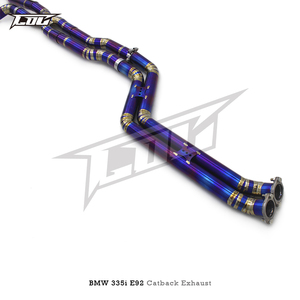 COC-Silencieux d'Échappement pour <span class=keywords><strong>BMW</strong></span> <span class=keywords><strong>335</strong></span>/335i E90/E92/E93 <span class=keywords><strong>N54</strong></span>/N55 3.0T 2007-2015 Titane Sport - Product Image 5