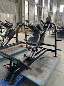 SUPER <span class=keywords><strong>HACK</strong></span> <span class=keywords><strong>SQUAT</strong></span> Équipement d'entraînement musculaire en acier - Machine d'exercice pour les jambes à usage commercial réglable - Product Image 2