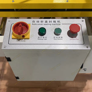Máquina de sellado de cartón eléctrica de alta velocidad, cinta inferior superior ajustable, sellador de cajas de papel, equipo de embalaje de cajas automático estable - Product Image 2