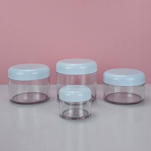 Tarro Redondo Transparente de PET de Pared Gruesa de 30g, 50g, 80g, 100g, 120g, 200g, 300g, Tarro Grande de Plástico para Envasado de Cosméticos - Product Image 3