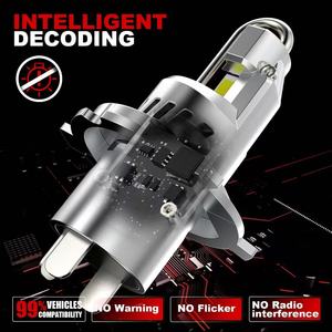 <span class=keywords><strong>Ampoule</strong></span> <span class=keywords><strong>de</strong></span> phare LED 70W en promotion, 8400LM, lumière blanche 6000K, H4 H7 H11 9005, Canbus anti-étincellement, sans avertissement, Plug & Play, lampe automobile - Product Image 2