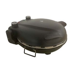 Grande pierre commerciale 12 "four à pizza électrique intégré de machine de fabricant de pizza - Product Image 4