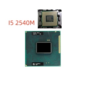<span class=keywords><strong>Intel</strong></span> Core I5ซีพียูขนาด2540ม. ของแท้3ม. 2.6กิกะเฮิร์ตซ์ G2 I5-2540m ประมวลผลแล็ปท็อปแบบ dual-core สำหรับ HM65 HM67 QM67 <span class=keywords><strong>HM76</strong></span> - Product Image 1