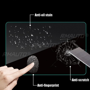 27x12.5cm Car Display GPS Navigation Screen <b>Protector</b> 9H 0.3mm Tempered <b>Glass</b> for Honda for CR-V for CRV 2017 2018 - Product Image 4