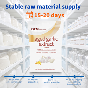 Cápsulas de Aceite de Ajo Negro 100% Natural Sin Olor OEM, Bajo MOQ, Suministro con Prueba COA para Vendedores de Plataformas de Comercio Electrónico - Product Image 3