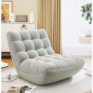 Canapé moderne et confortable, canapé de détente, canapé chenille, pouf pour salon, tatami, balcon, fauteuil de salon - Product Image 5