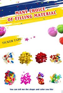 Decorazioni di nozze Coriandoli Borse IN PVC con Coriandoli Glitter e Diamante Metallizzato - Product Image 3