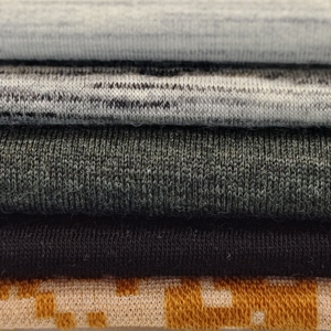 Tissu en <span class=keywords><strong>jersey</strong></span> tricoté en <span class=keywords><strong>laine</strong></span> mérinos biologique et écologique pour vestes et pulls de garçons, jupes et robes de filles, léger et teint en fil - Product Image 3