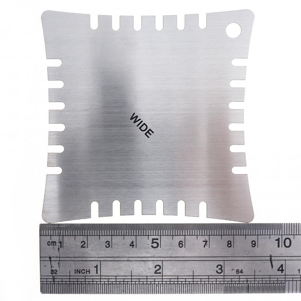 Jauge De Rayon Pour Manche De Guitare/Basse - Set De 4 En Acier Inox, Rayons De 7,25" à 20"