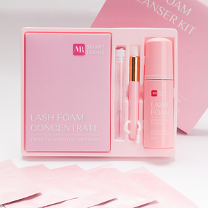 Maquillage des <span class=keywords><strong>yeux</strong></span> rose <span class=keywords><strong>démaquillant</strong></span> Extension de cils <span class=keywords><strong>savon</strong></span> concentré cils bain shampooing pompe bouteilles Kit 100% Vegan cils shampooing Kit - Product Image 1